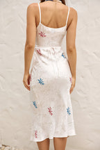 SNDYS Rosa Midi Dress White