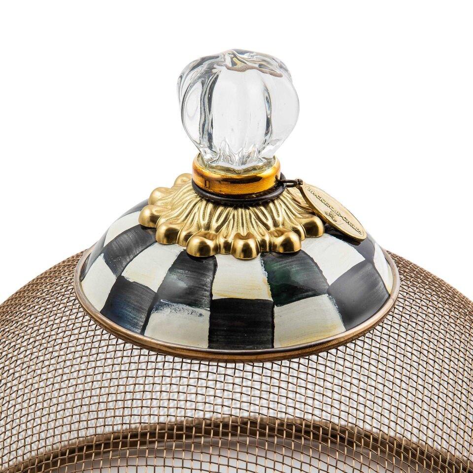 Courtly Check Mesh Dome - Small by Mackenzie Childs