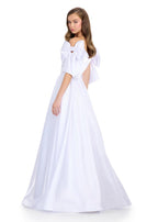 ASHLEYlauren Corset Bow Prom Dress 11871