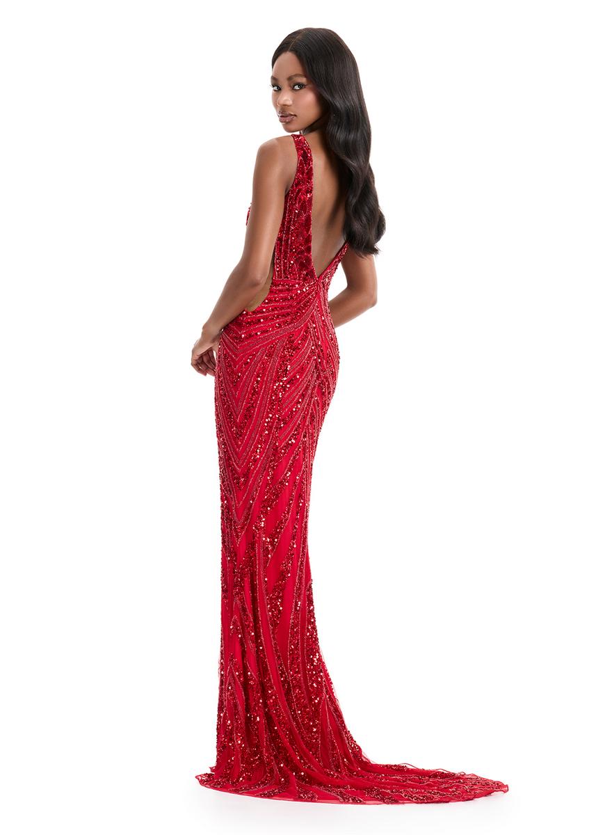 ASHLEYlauren Beaded Dress 11980