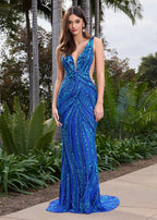 ASHLEYlauren Beaded Dress 11980
