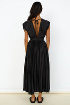 Iridescent Nights Maxi Dress Black