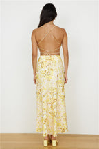 For The Taking Maxi Dress Yellow