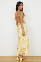 For The Taking Maxi Dress Yellow