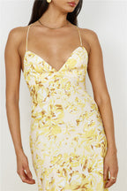 For The Taking Maxi Dress Yellow