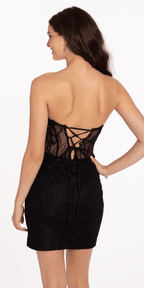 Lace Sweetheart Corset Bodycon Dress