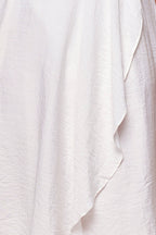 Adali Flowy Summer Midi Dress White