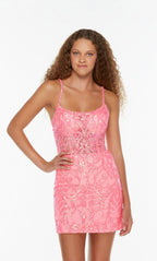 Alyce Paris Homecoming Dress 4534