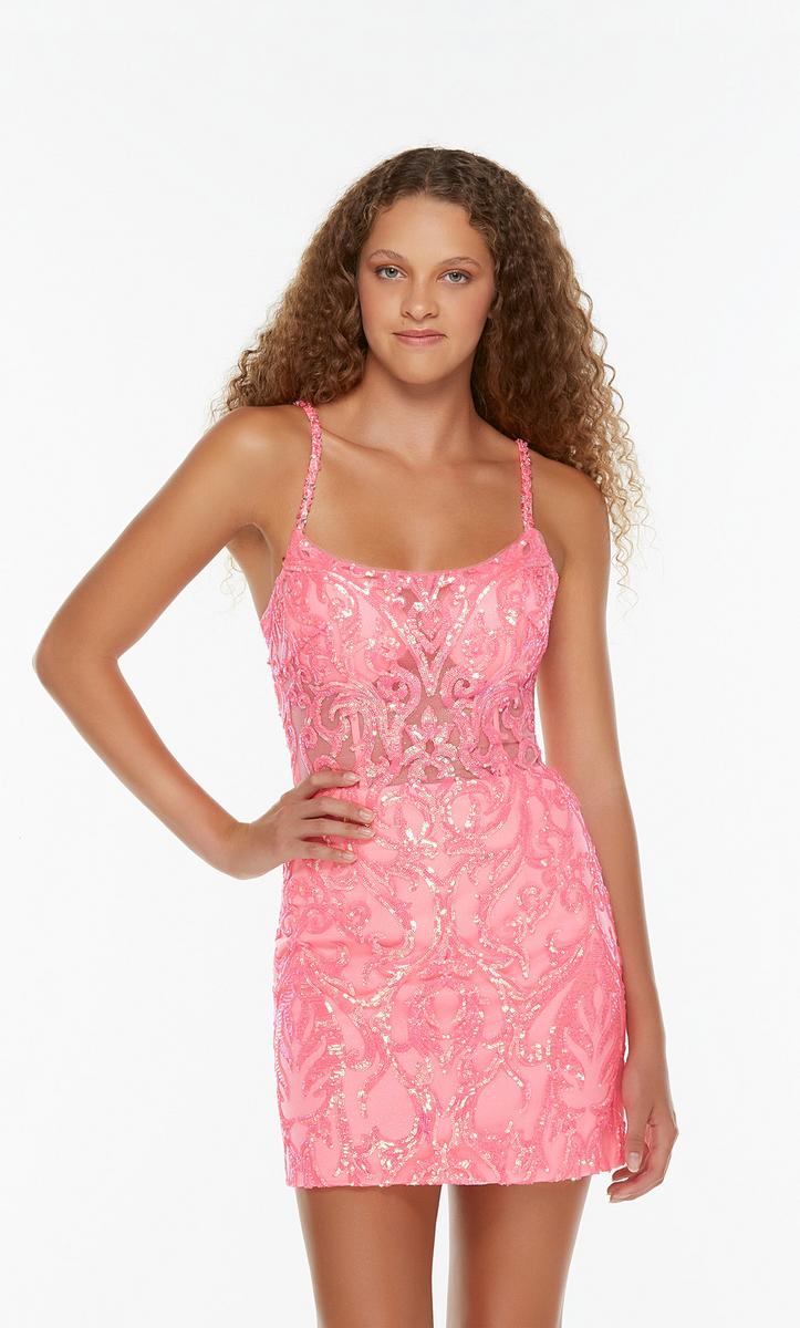 Alyce Paris Homecoming Dress 4534