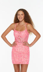 Alyce Paris Homecoming Dress 4534