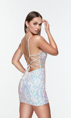Alyce Paris Homecoming Dress 4534