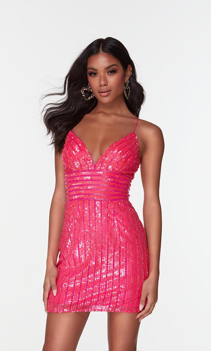 Alyce Paris Homecoming Dress 4536