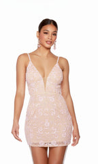 Alyce Paris Homecoming Dress 4628