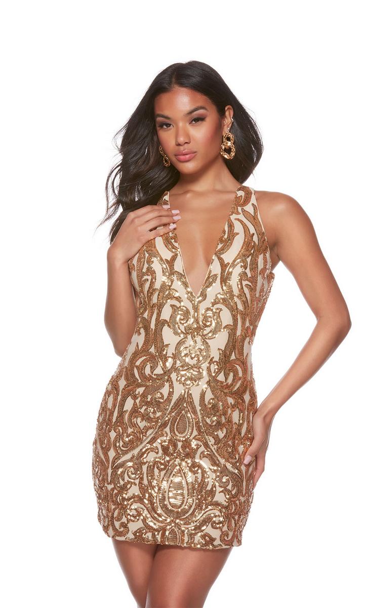 Alyce Paris Homecoming Dress 4642