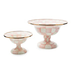 Rosy Check Small Compote by MacKenzie-Childs