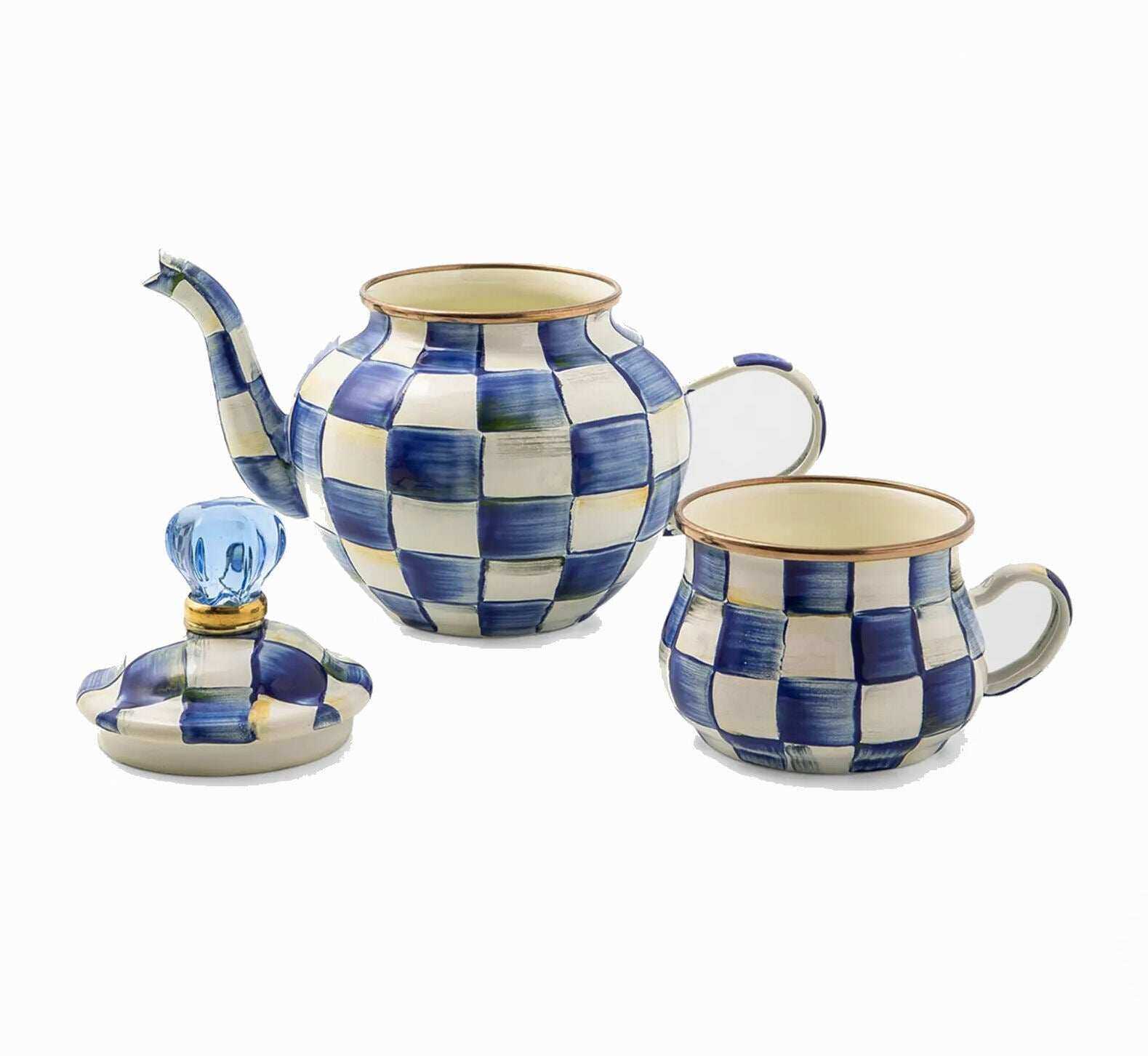 MacKenzie-Childs Royal Check High Tea