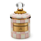 Rosy Check Enamel Canisters