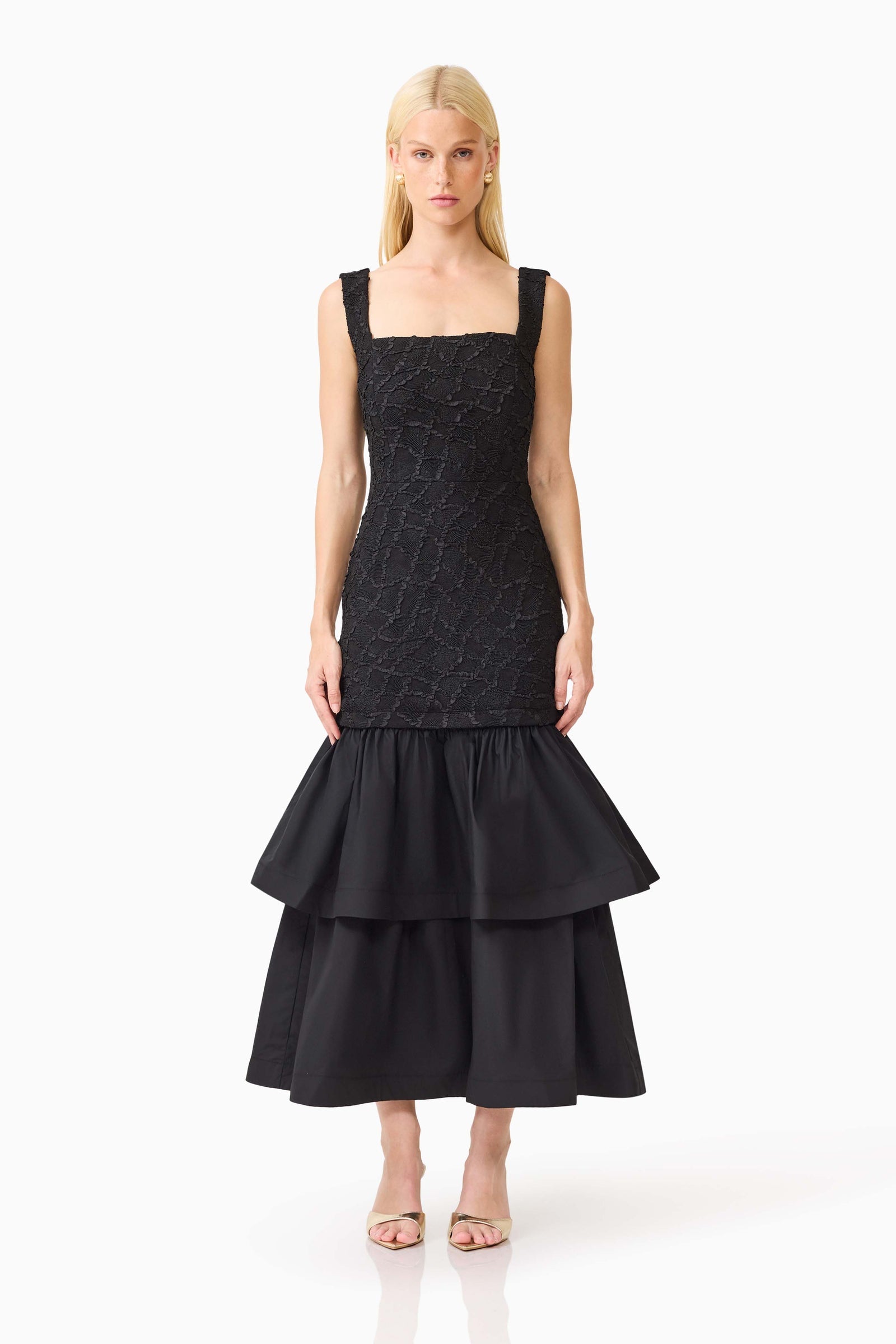 Elliatt Alexandra Tiered Gown