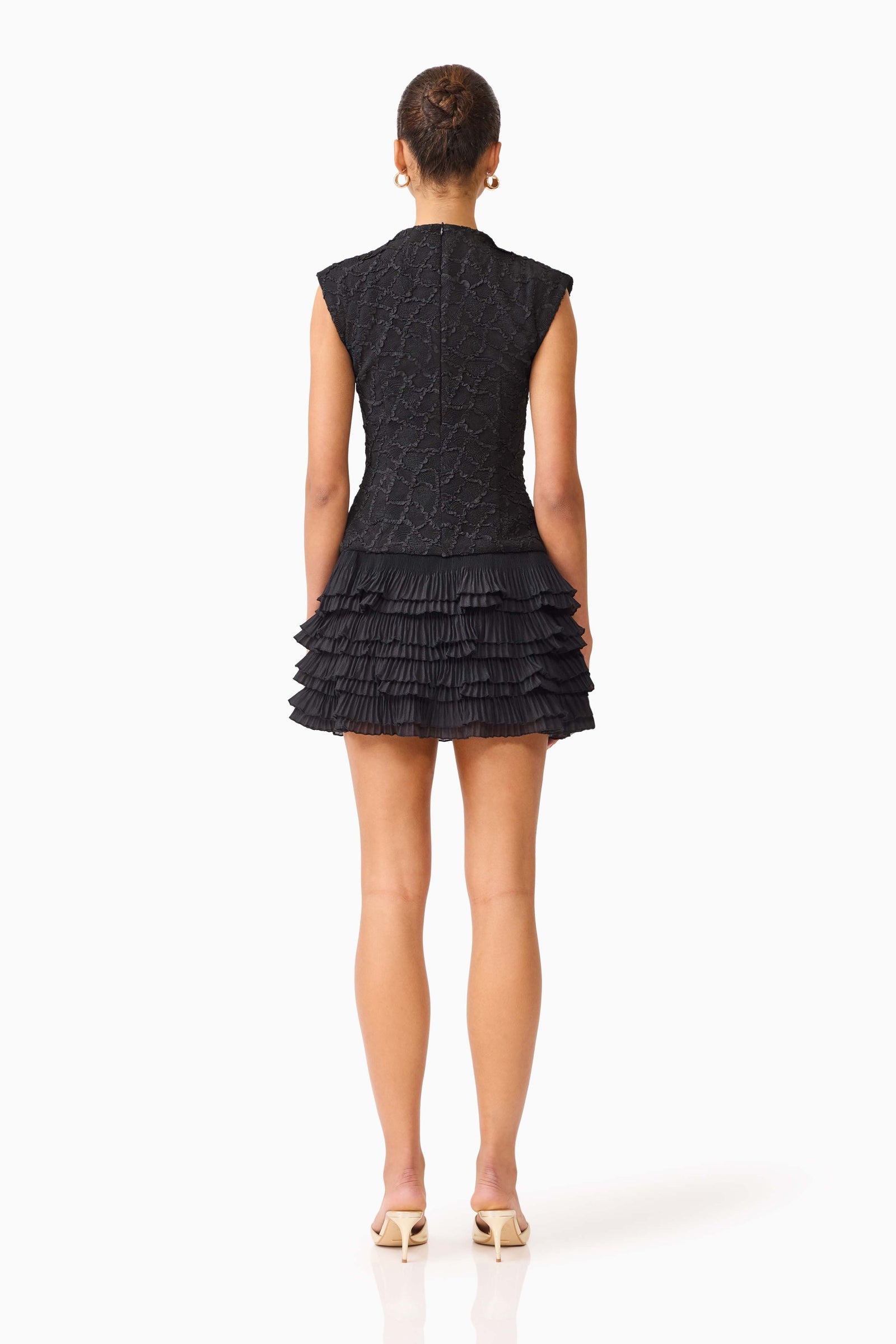 Elliatt Alexandra Tiered Mini Dress