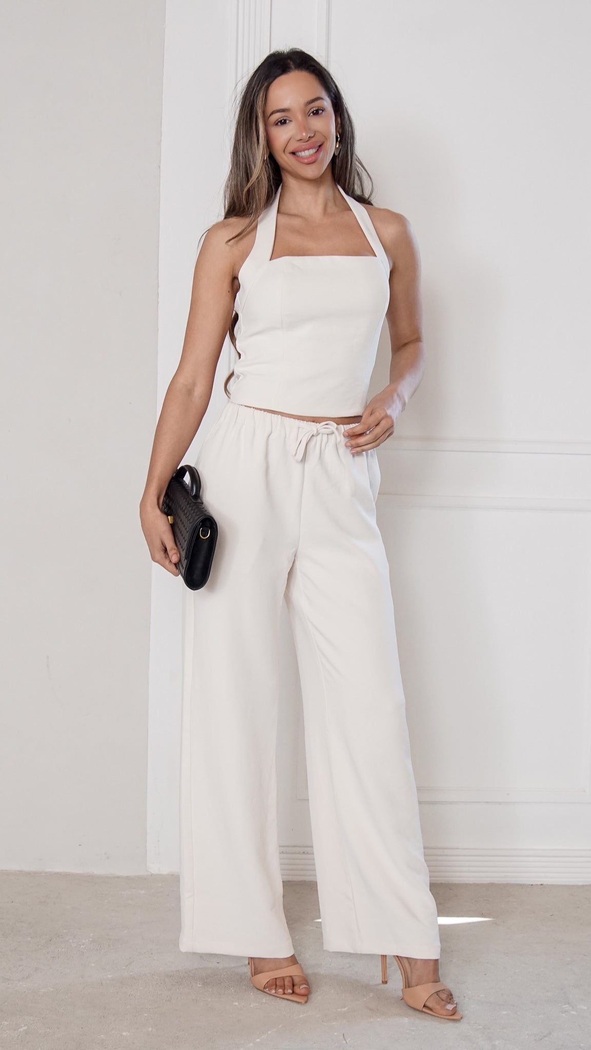 Solenne Palazzo Pants