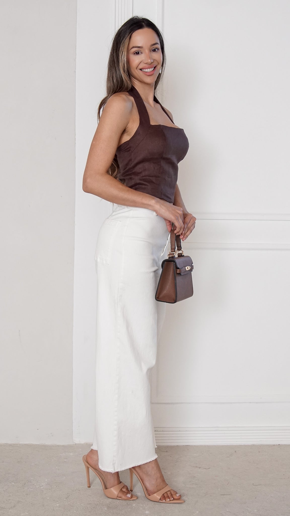 Cambria Halter Top