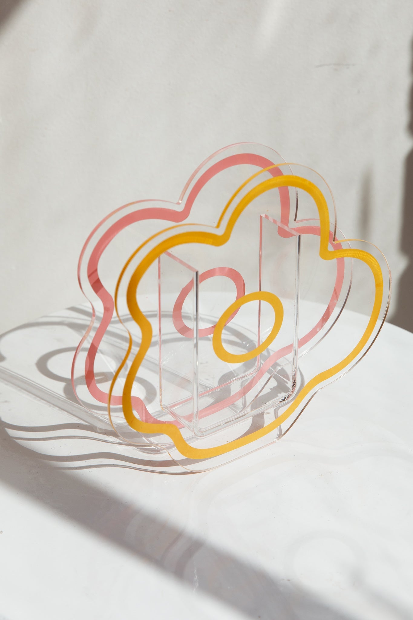 Anemone Eco-friendly Acrylic Vase Clear