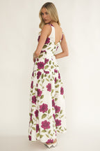 Begonia Drop Waist Maxi Dress Allegra Floral