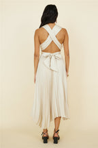 Florentina Midi Dress Champagne