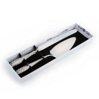 MacKenzie-Childs Check Cake Serving Set