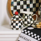 MacKenzie-Childs Courtly Check Lidded Sugar Bowl