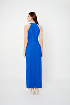 Alex Evenings Halter Neck Ruffle Evening Dress 5134401