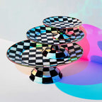 Courtly Check Mini Pedestal Platter by Mackenzie-Childs