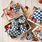 Royal Check Enamel Canisters
