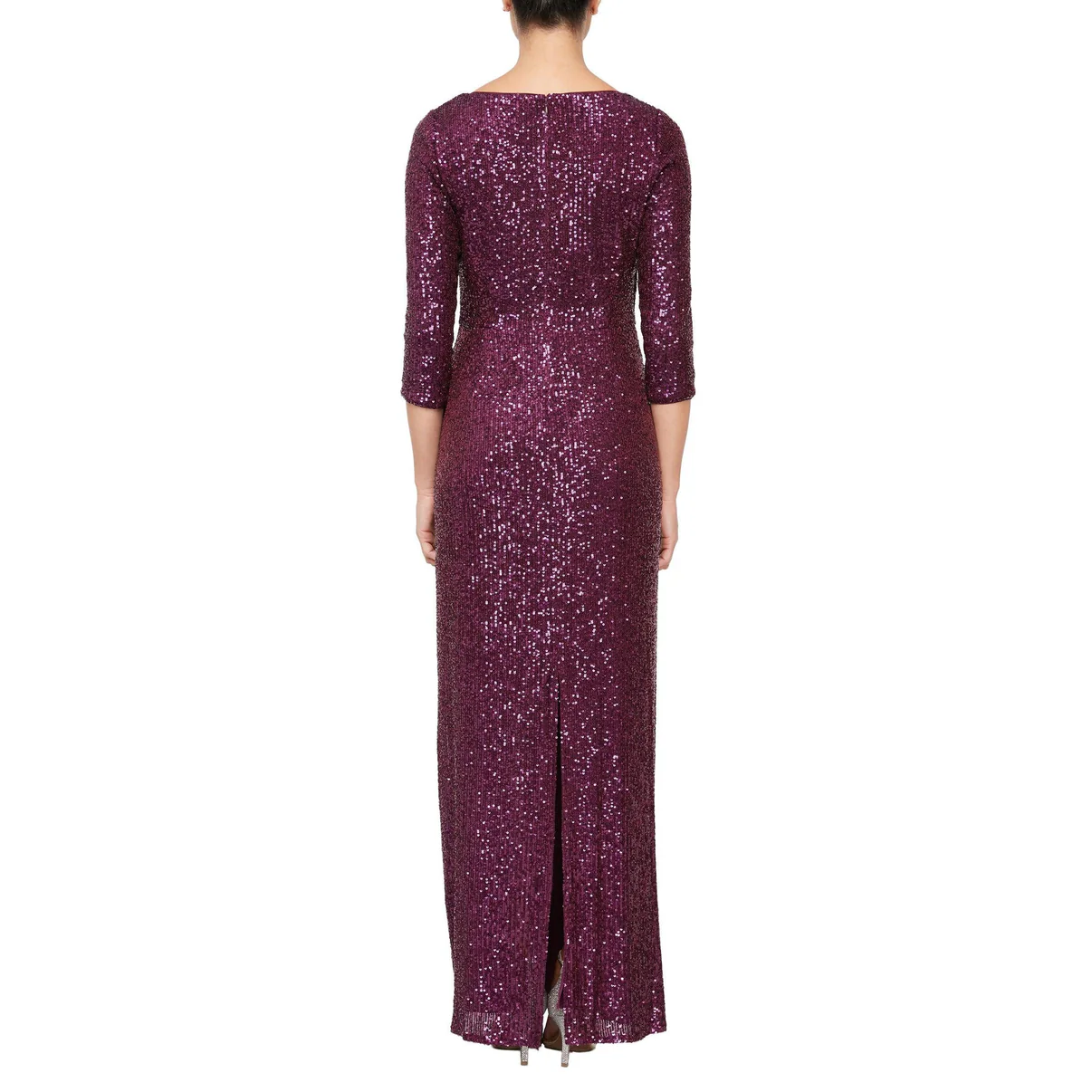 Alex Evenings Sequin Column Gown 8196646